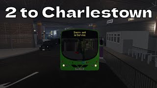 ROBLOX Bathwick Town | NEW ROUTE 2 to Charlestown | Scania L94UA