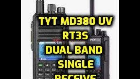 Retevis RT3s -Dual Band- Single receive