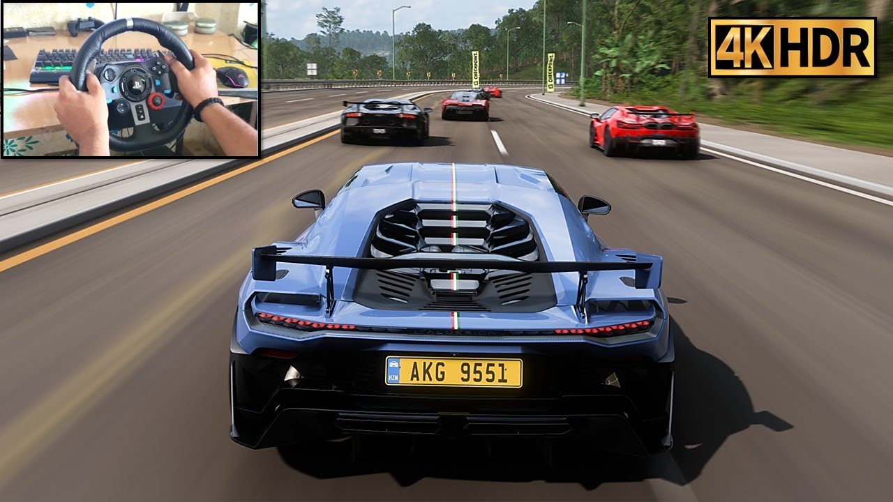 ITALDESIGN ZEROUNO vs SUPERCARS! 🏁Forza Horizon 5 | (Logitech G29 Steering Wheel)