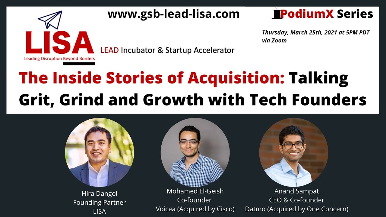 The Inside Stories of Acquisition: Talking Grit, Grind and Growth with Tech Founders (Highlight)