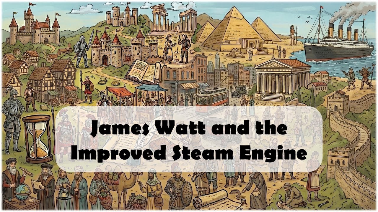 James Watt and the Improved Steam Engine