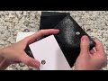 Chanel Unboxing - 20K Black Camellia Small Flap Wallet