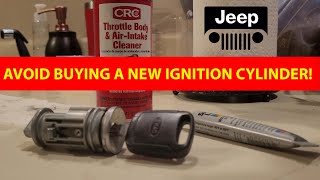 2003-2004-2005-2006 Jeep Wrangler ignition key won't turn to start