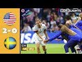 USA vs Sweden 2-0 All Goals & Highlights | 2019 WWC