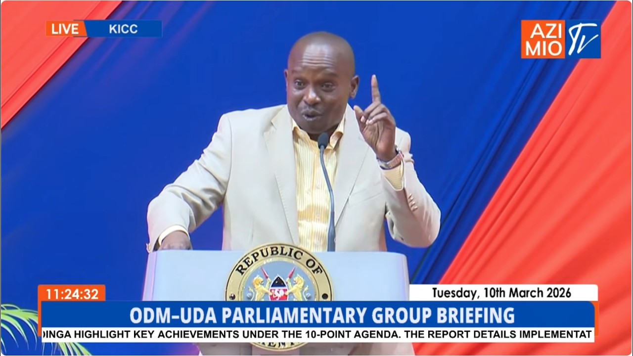 BLAZING: 'We MUST Fight Fraud in SHA' Kindiki's ASSERTIVE SPEECH In UDA-ODM PG Meeting