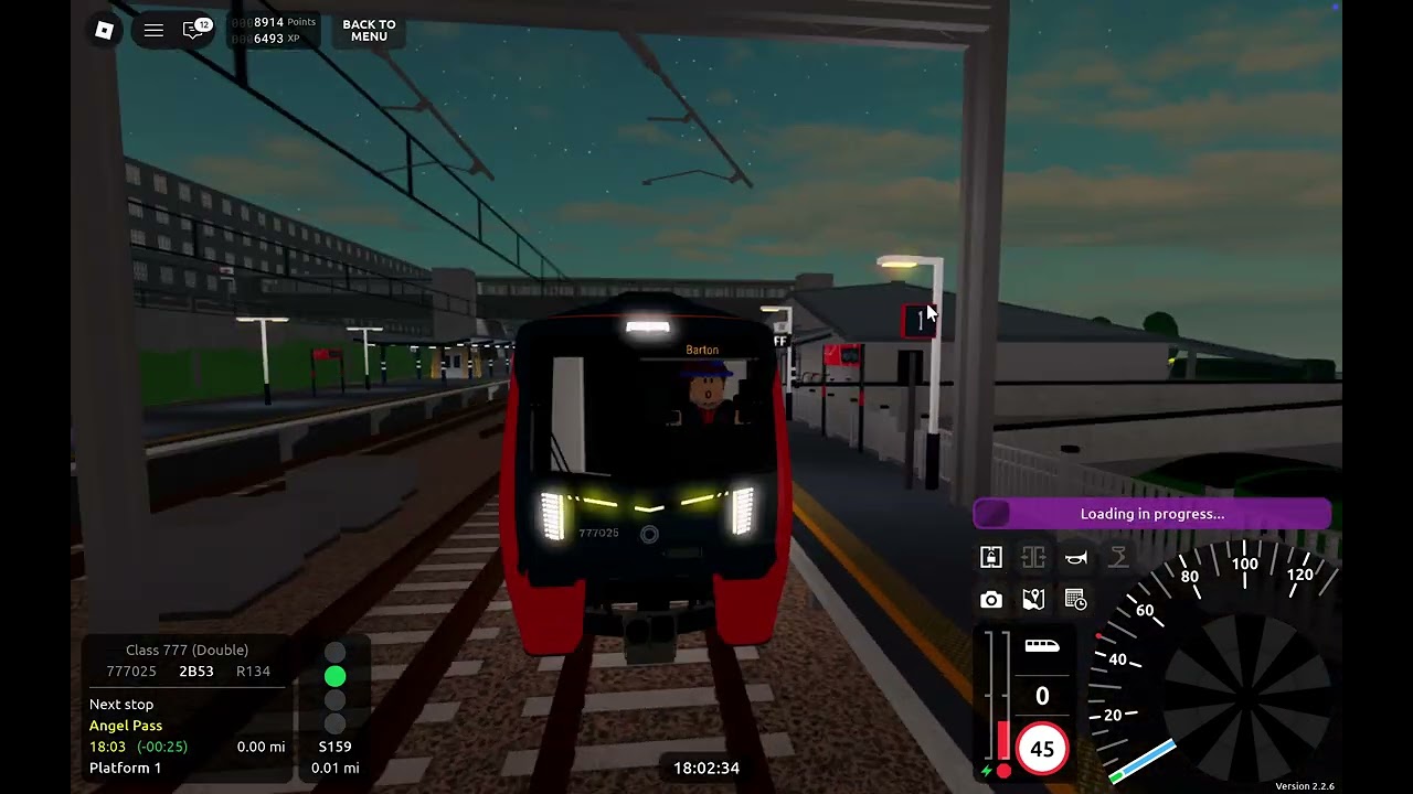 Roblox - Stepford County Railway - Driving - R134 SHB - Barton on Metro Class 777 (Double)