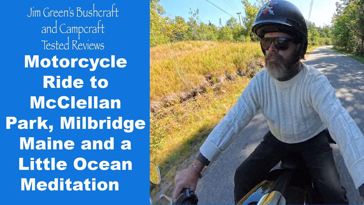 A Harley Ride to the Beach in Maine