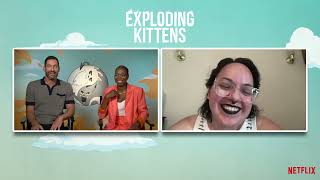 Exploding Kittens Interview: Tom Ellis & Sasheer Zamata