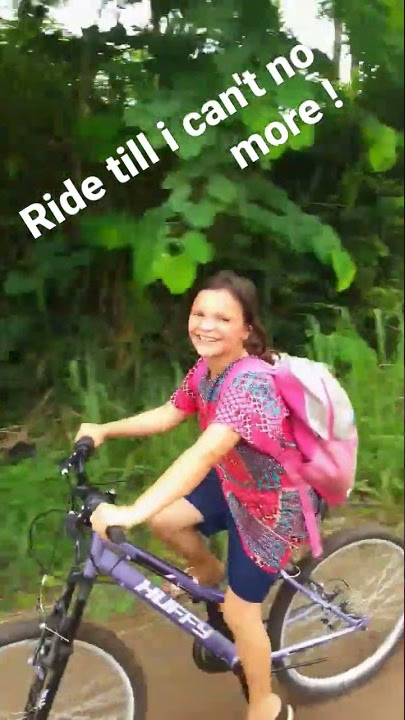 white girl riding bike in Africa #viral #short #livingmybestlife