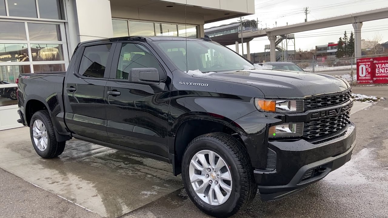 Black 2021 Chevrolet Silverado 1500 Custom Review - GSL GM City