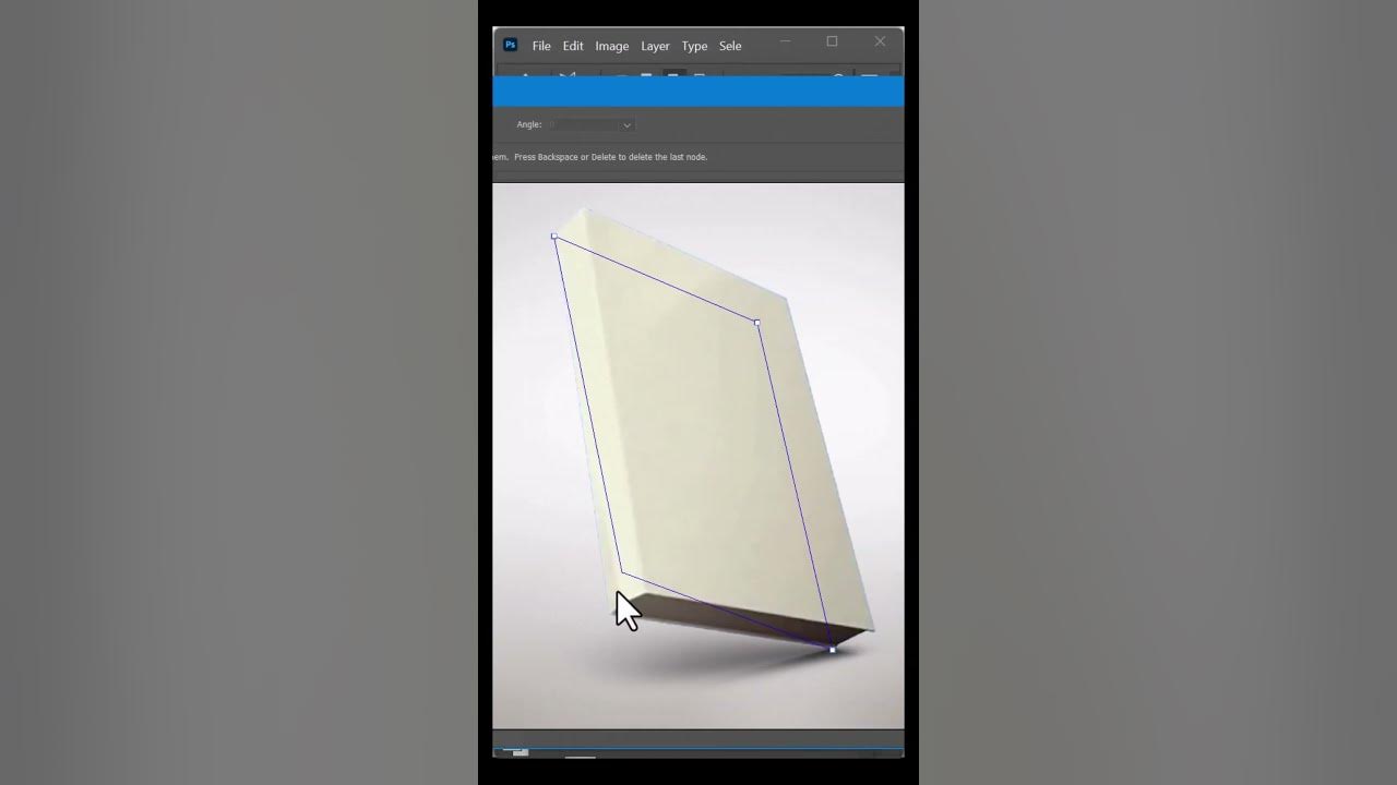 Book Cover Mockup with Vanishing Point Filter in Photoshop