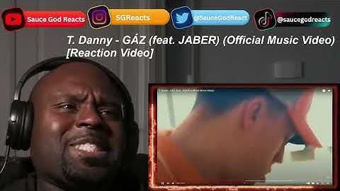 T. Danny - GÁZ (feat. JABER) (Official Music Video)| REACTION
