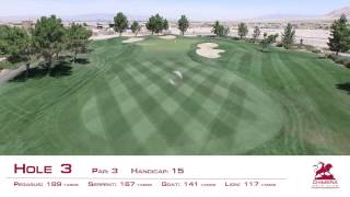 Hole 3 Flyover - CHIMERA GOLF CLUB