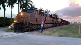 CSX O721 Miami Rock train at Miami airport
