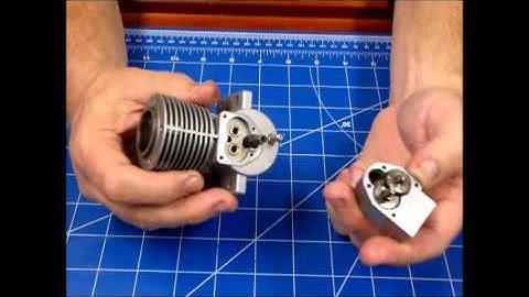 Enya 60-4C Part 2 Reassembly