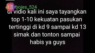 TOP 1/ 10 GAME WAR ETERNAL versi KD 9 sampai KD 13 screenshot 5