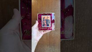 Rose petals preserved in frame keychains earrings|Resin flower preservation tutorial for beginners