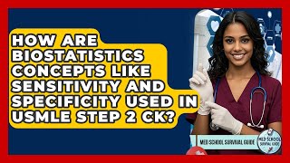 How Are Biostatistics Concepts Like Sensitivity And Specificity Used In Usmle Step 2 Ck?