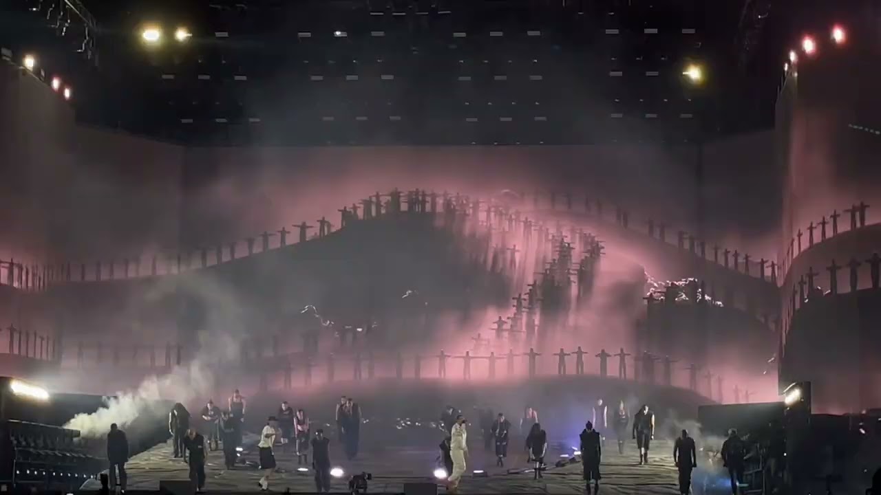 Peso Pluma performs: Quema. Live at Coachella Music Festival 2024.