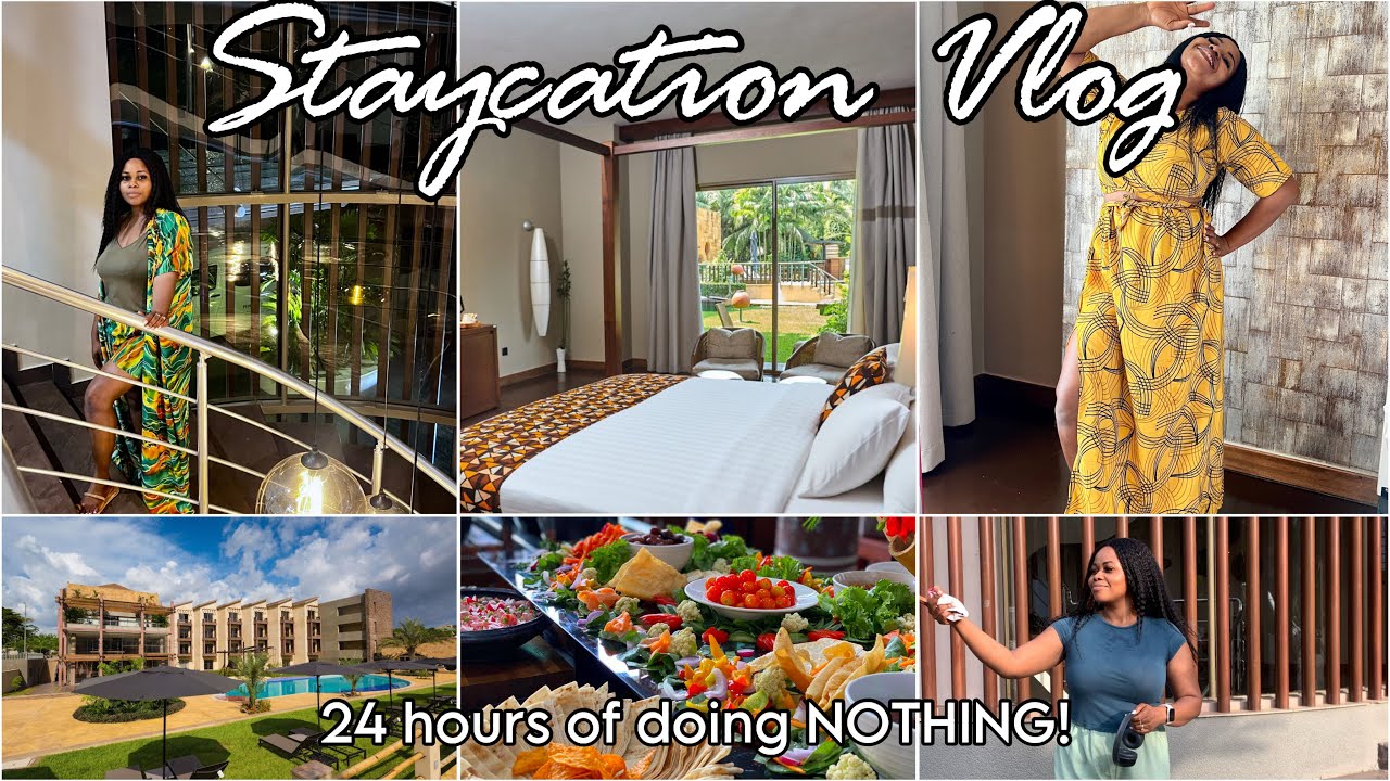 Spend 24 hours With Me Doing Absolutely NOTHING! A Much Needed Staycation Vlog