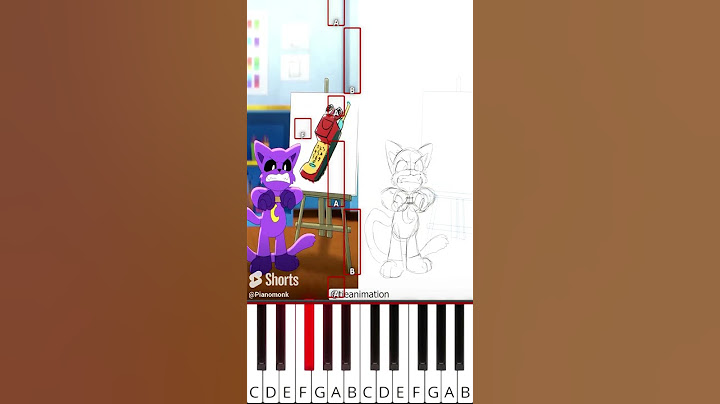 Best Painting Challenge: CatNap x CraftyCorn (@tieanimation) Poppy Playtime - Octave Piano Tutorial