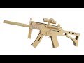 How To Make Cardboard Gun | Amazing MP5 That Shoots