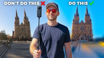 How To Shoot CINEMATIC Insta360 Videos!