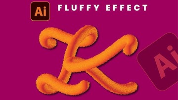 How to Create Realistic 3D Fur Effect in Adobe Illustrator Tutorial l Fur effect