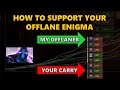 How to Support your Offlane Enigma | Dota 2 7.30e