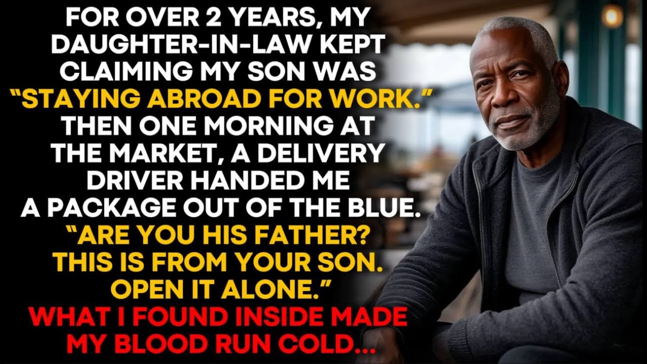 I THOUGHT MY SON WAS ABROAD FOR WORK — UNTIL A DELIVERY DRIVER HANDED ME A PACKAGE…