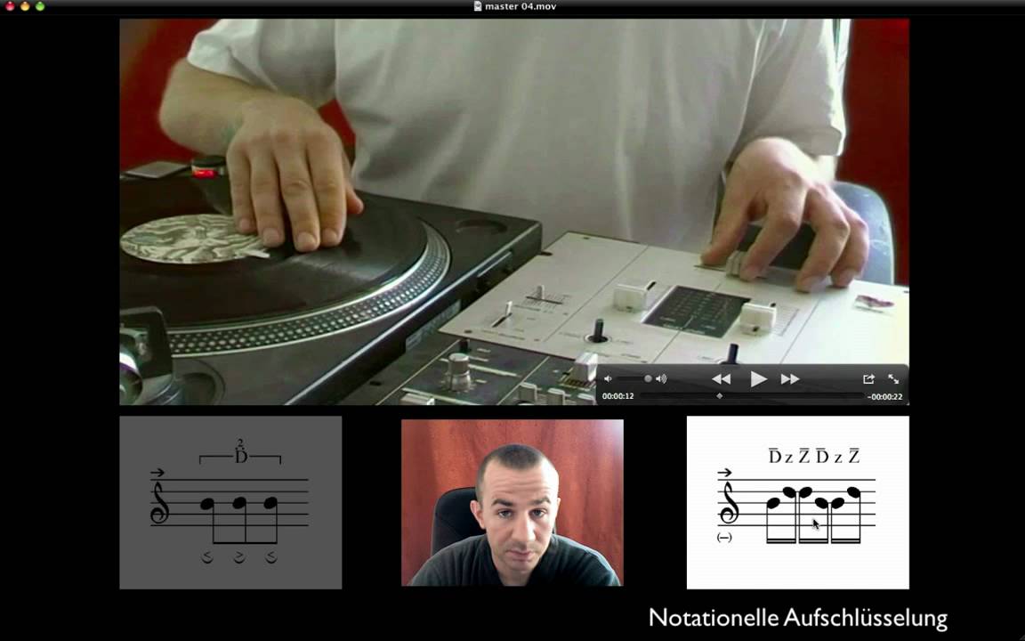 Turntablism Tutorial "Boomerang" Akzentuierung -4-