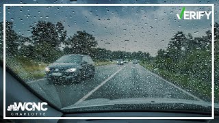 Rules of the road when it's raining