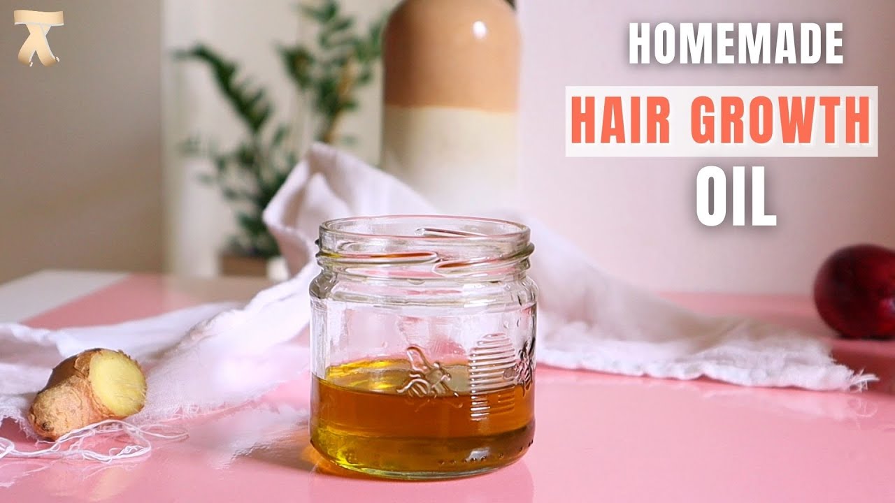 Homemade Onion & Ginger Oil for Hair Growth YouTube