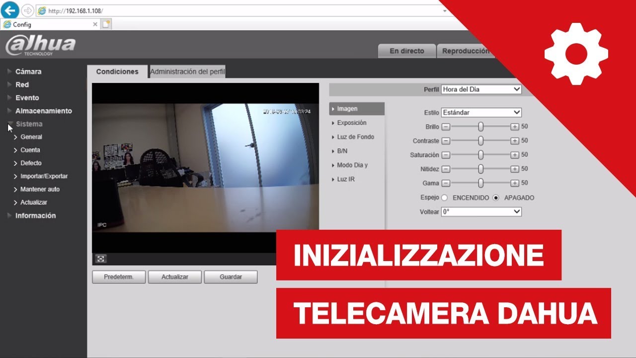 Come configurare una telecamera Dahua - YouTube