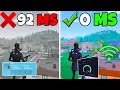 How to Get 0 PING in Fortnite Simpsons Season! ⚡ (No Lag &amp; Lower Input Delay)