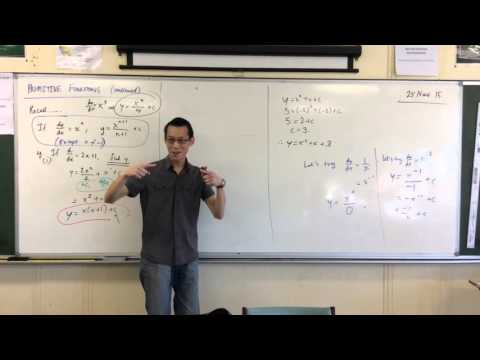Primitive Functions (3 of 4: Limitations to the Anti-Differentiation Formula)
