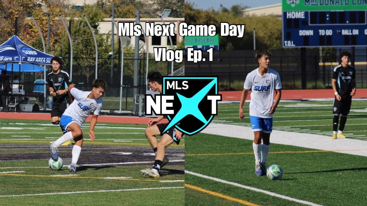I JOINED A MLS NEXT TEAM! | MLS NEXT GAMEDAY VLOG Ep.1