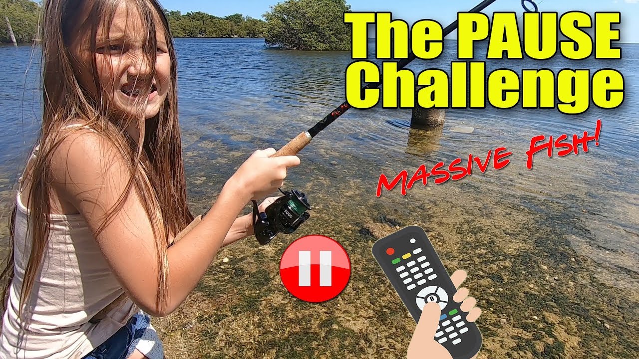 The PAUSE CHALLENGE Kids Fishing Edition