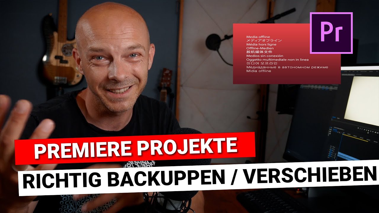 So gelingt dein Premiere Projekt Backup (Tutorial deutsch)