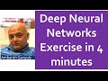 02 - Exercise Deep Neural Networks in 4 minutes