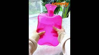 Transparent Hot Water Bottle Allows You To See The Scale More Clearly