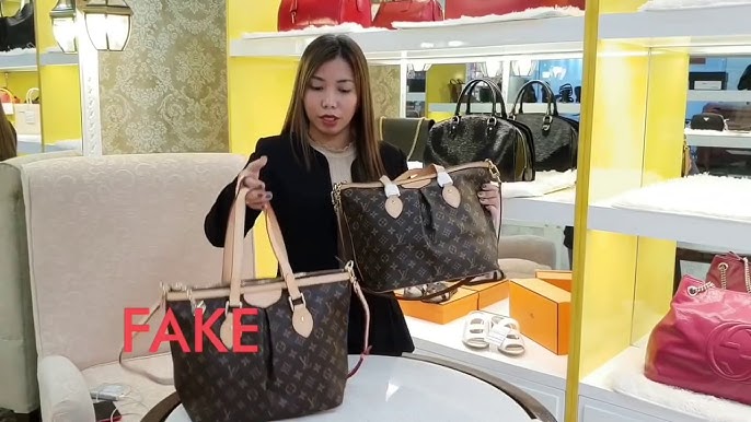 Louis Vuitton Neverfull MM Fake vs Authentic. Jak rozpoznać podróbkę 