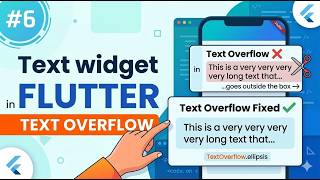 Flutter Text Widget | شرح كامل + حل مشكلة Text Overflow نهائياً في Flutter 📝 screenshot 1