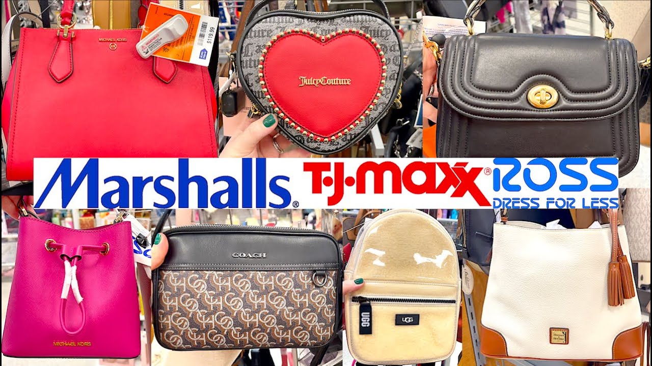 HUGE PURSE SHOPPING AT TJ MAXX & MARSHALLS SHOP WITH ME 2023 | DESIGNER ...