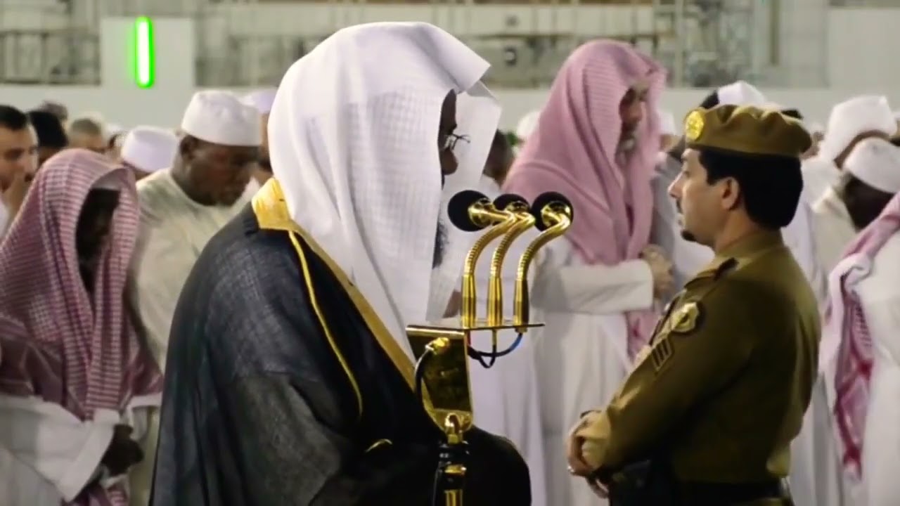 ﴿وأنيبوا إلى ربكم وأسلموا له...﴾ بأدائه المميز والخاشع يبدع الشريم في تحبير خواتيم سورة الزمر