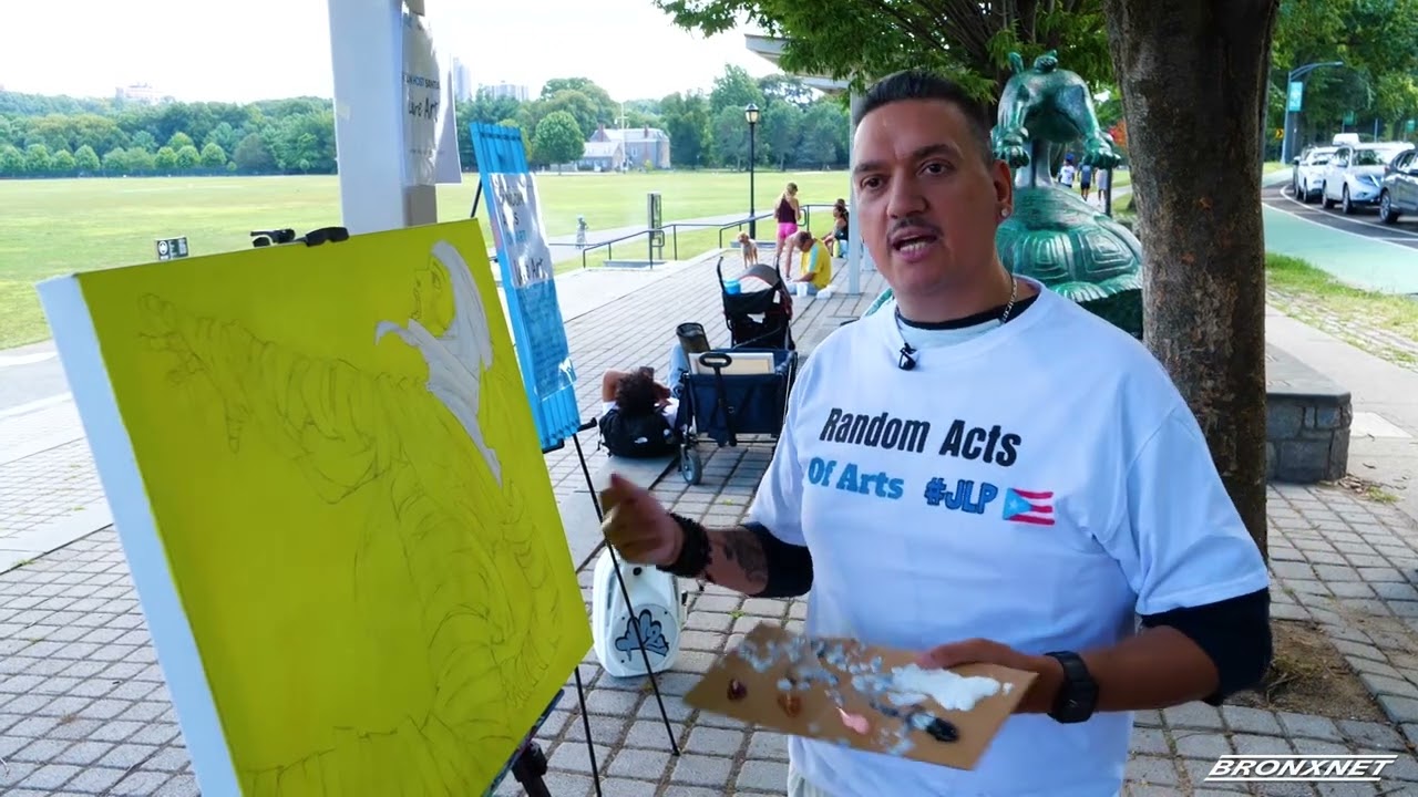 Random Acts of Art: Nelson Host Santiago