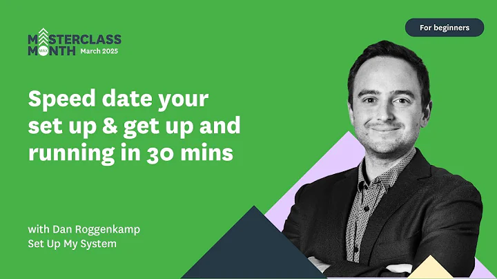 WorkflowMax Masterclass: Speed Date Your WorkflowMax Setup Up & Running in Under 30 Minutes