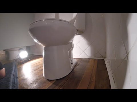 Toilet Rocks And Floor Uneven Youtube