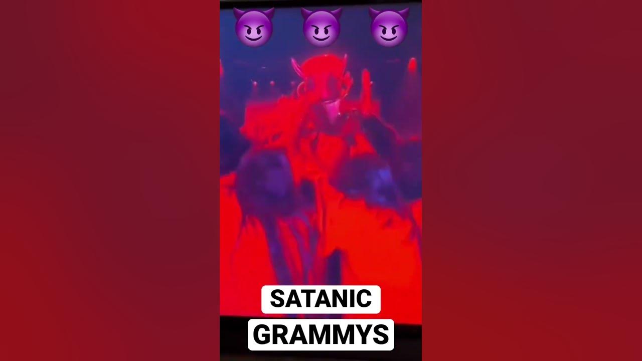 Satanic Grammys. Sponsored By Pfizer YouTube