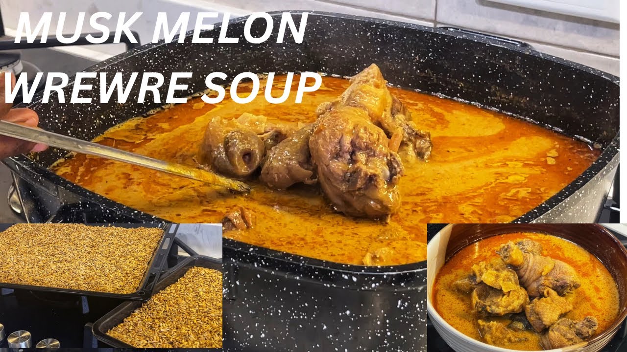 The Most Delicious Musk Melon seed soup/ Wrerwre right from the scratch